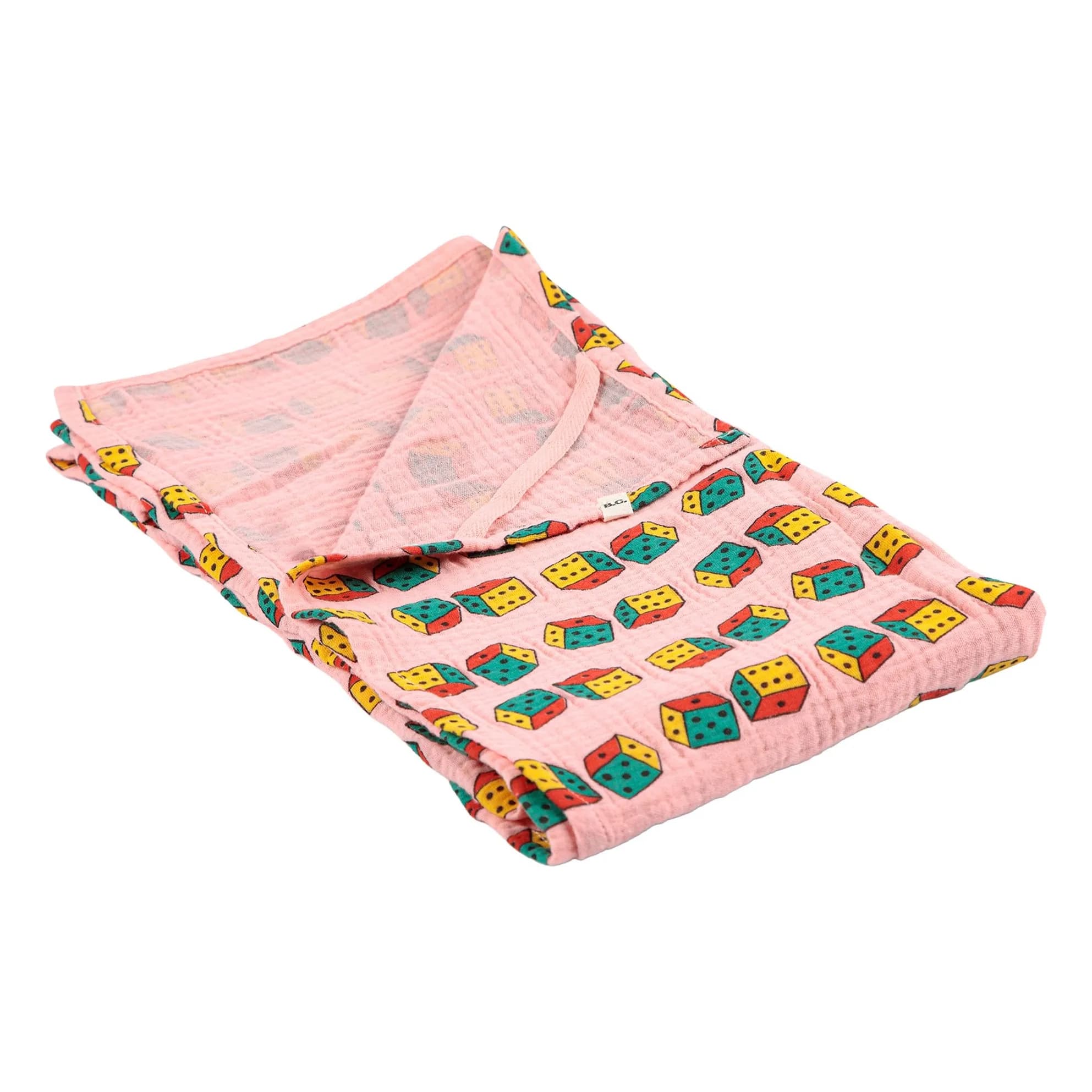 Couverture Dés Gaze de Coton Bio Bobo Choses — Bobo Choses, vue du produit