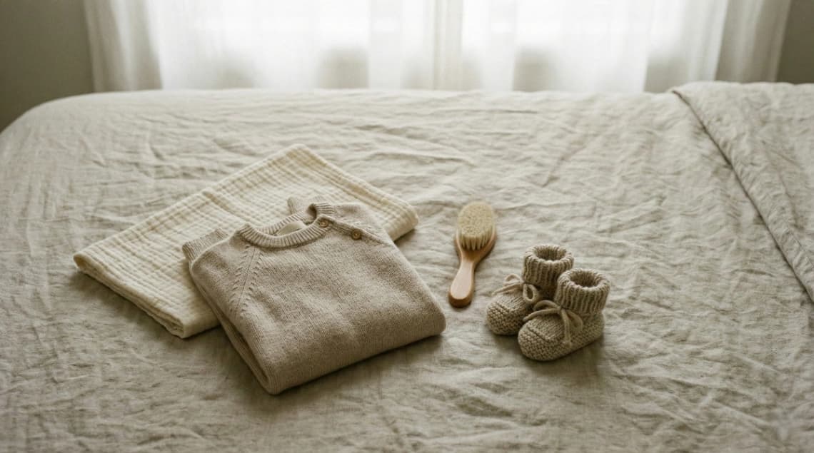 Valise de maternité : L'essentiel minimaliste pour le jour J.