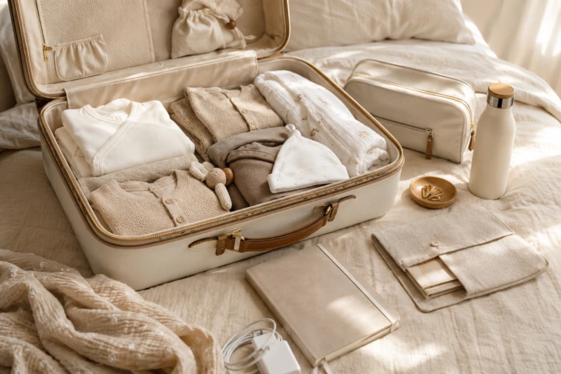 Valise de maternité : la checklist complète pour le jour J