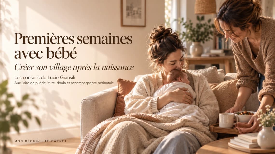 Premières semaines avec bébé : les conseils d'une auxiliaire de puériculture